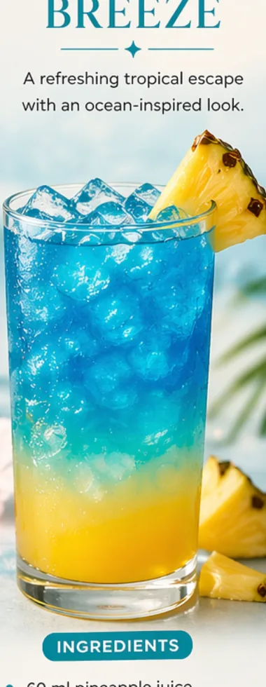 Tropical Breeze mocktail